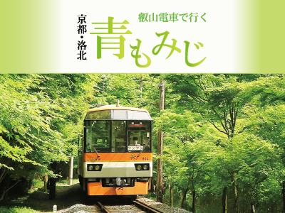 青もみじ新緑の徐行運転