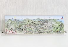 「叡山電車開業100周年記念」鳥瞰図アクリルスタンド